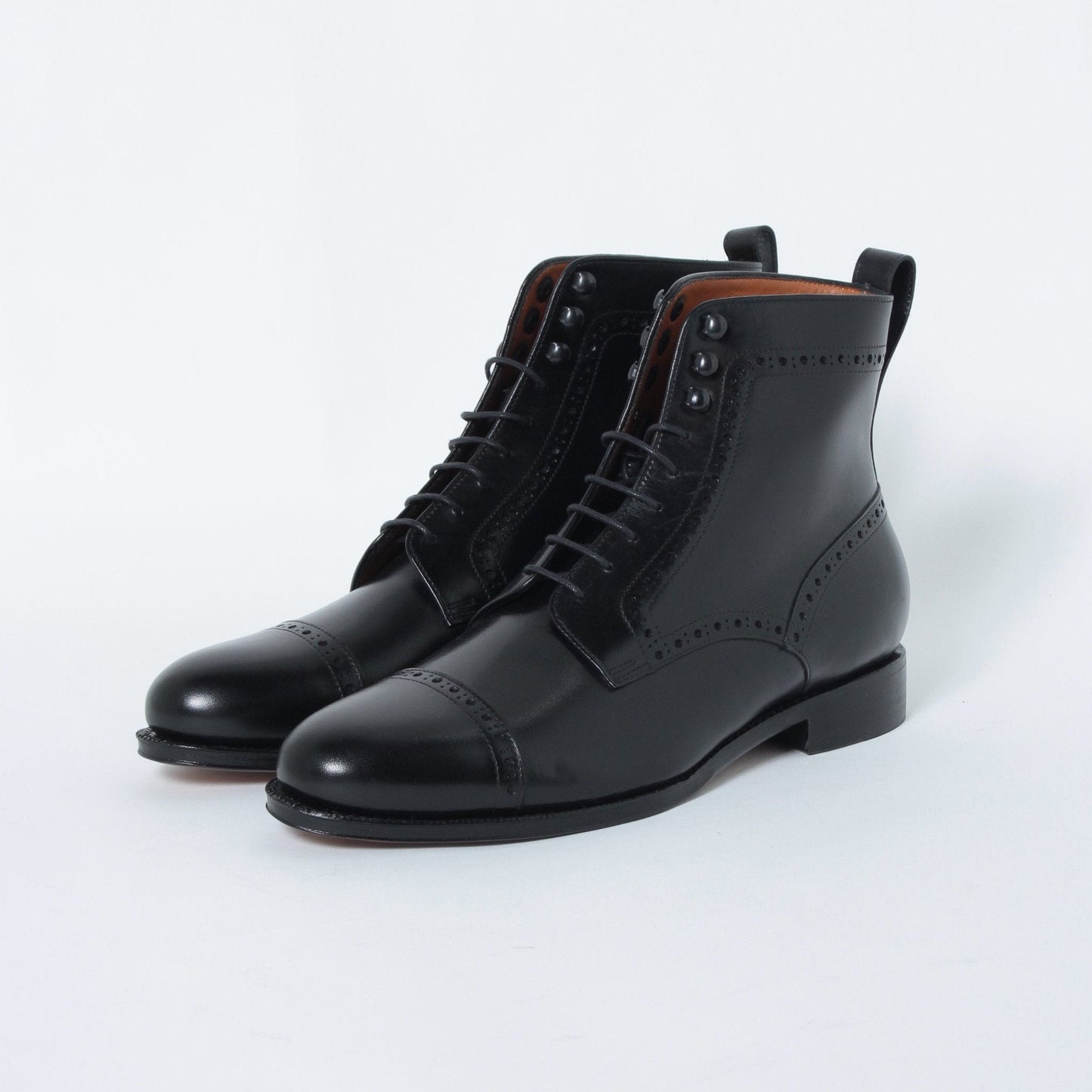 99008 / CALF / BLACK / LEATHERSOLE / UK6.0(25.0cm)