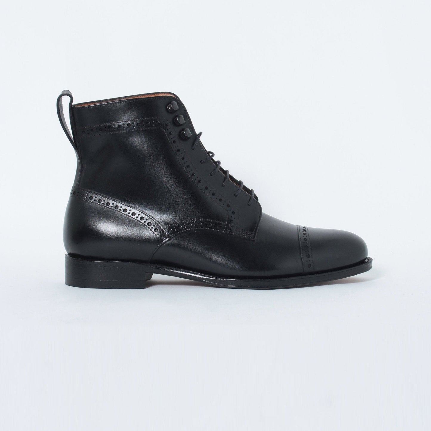 99008 / CALF / BLACK / LEATHERSOLE / UK6.0(25.0cm)