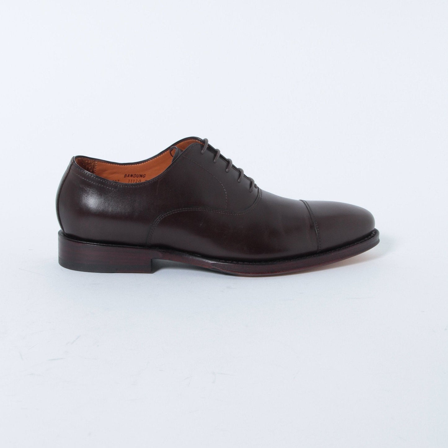 98317 / CALF / D.BRWON / LEATHERSOLE / UK7.5(26.5cm)