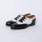 99042 / CALF / BLACK/WHITE / LEATHERSOLE / UK3.0(22.0cm)