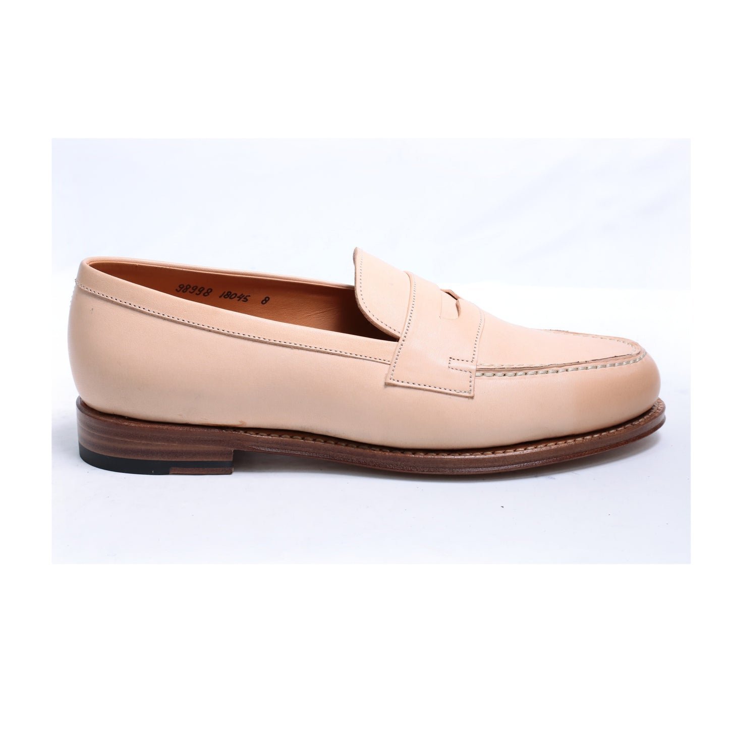 98998 / NUME / NATURAL / LEATHER SOLE / UK8.0(27.0cm)