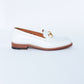 98689 / CALF / WHITE / LEATHER SOLE / UK5.5(24.5cm)