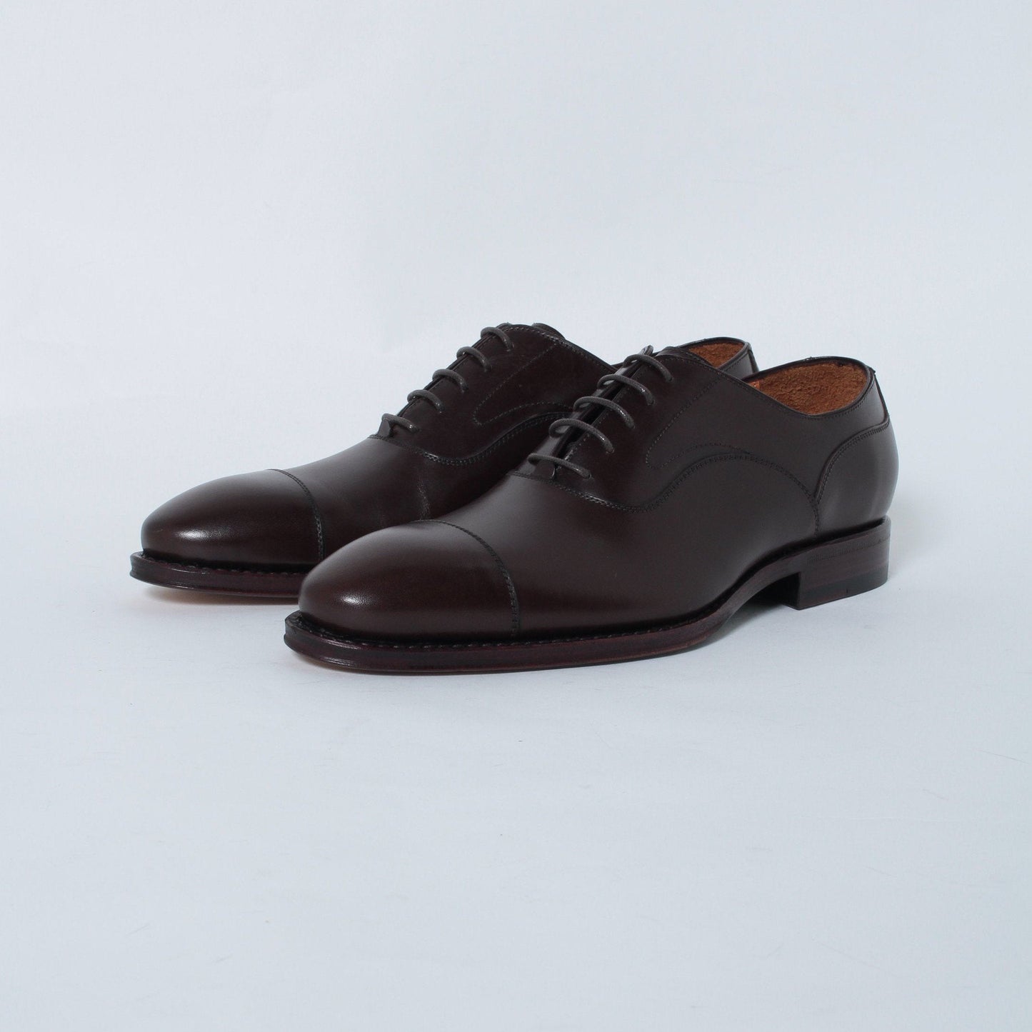 98654 / CALF / D.BROWN / LEATHERSOLE / UK6.0(24.5cm)