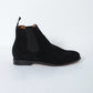 99034 / SUEDE / BLACK / LEATHERSOLE / UK9.0(27.5cm)