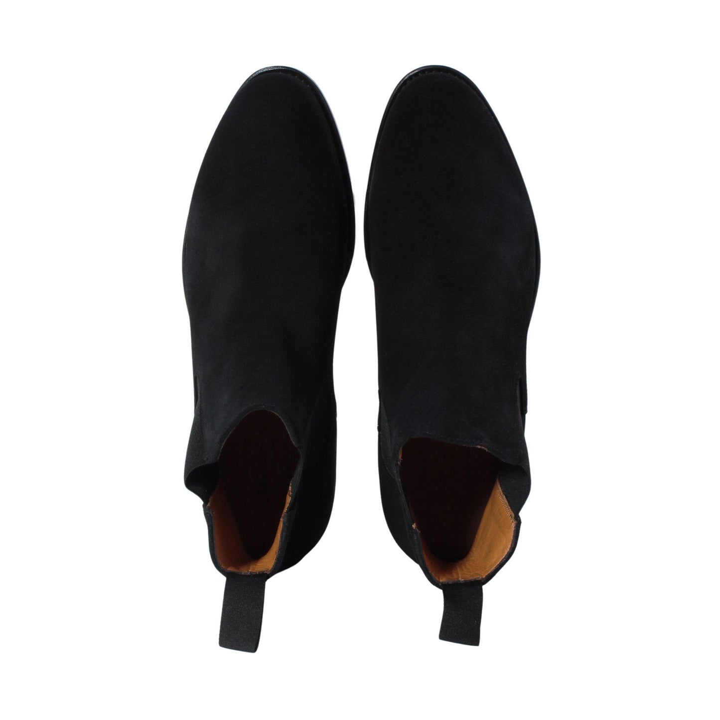 99034 / SUEDE / BLACK / LEATHERSOLE / UK9.0(27.5cm)