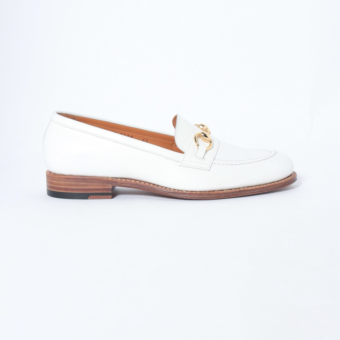 98689 / CALF / WHITE / LEATHERSOLE / UK6.5(25.5cm)