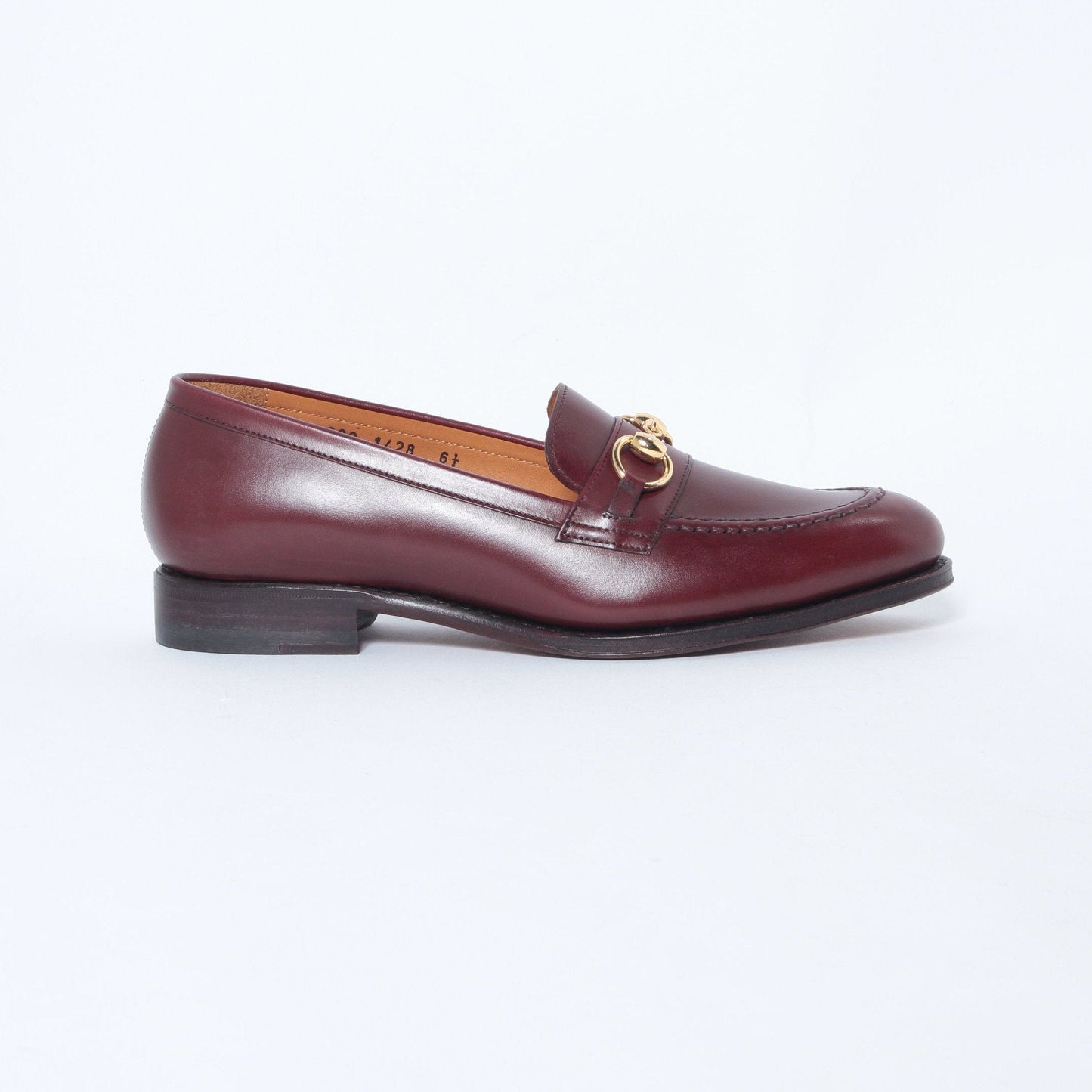 98689 / CALF / BORDO / LEATHERSOLE / UK6.5(25.5cm)