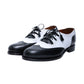 99042 / CALF / BLACK/WHITE / LEATHER SOLE / UK5.5(24.5cm)