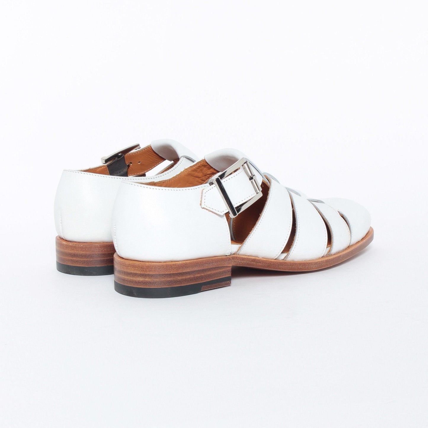 98850 / CALF / WHITE / LEATHERSOLE / UK4.0(23.0cm)