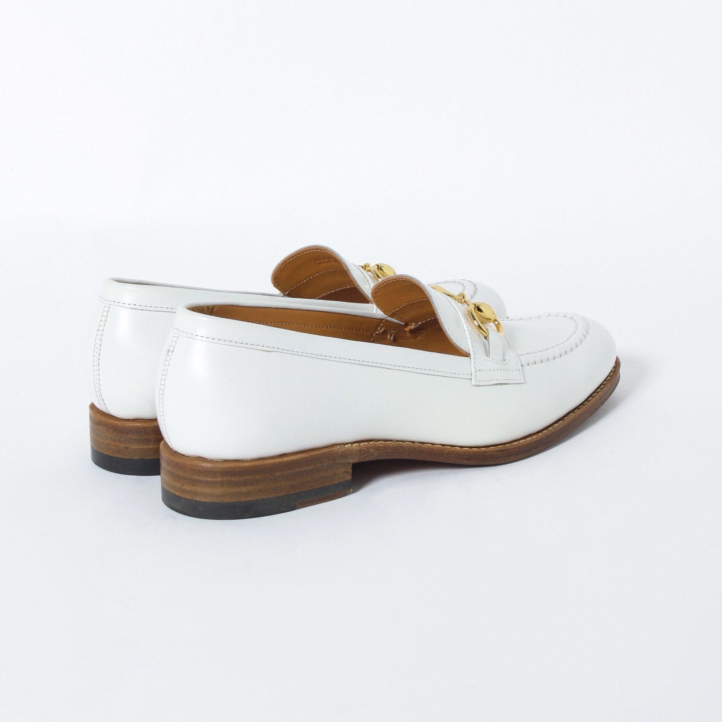 98689 / CALF / WHITE / LEATHERSOLE / UK4.0(23.0cm)