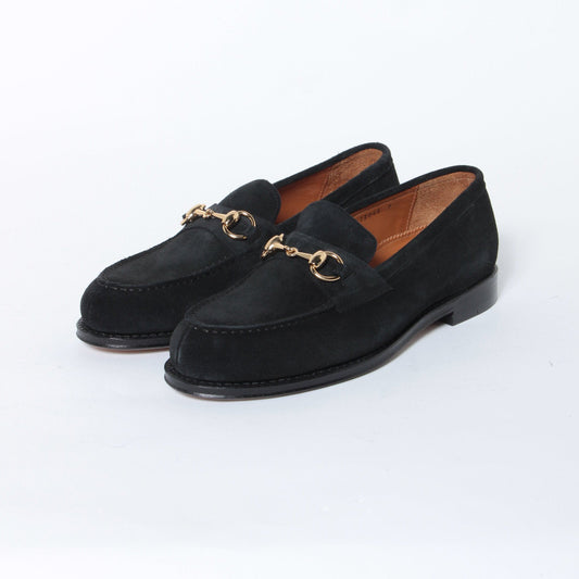 98976 / SUEDE / BLACK / LEATHERSOLE / UK7.0(26.0cm)