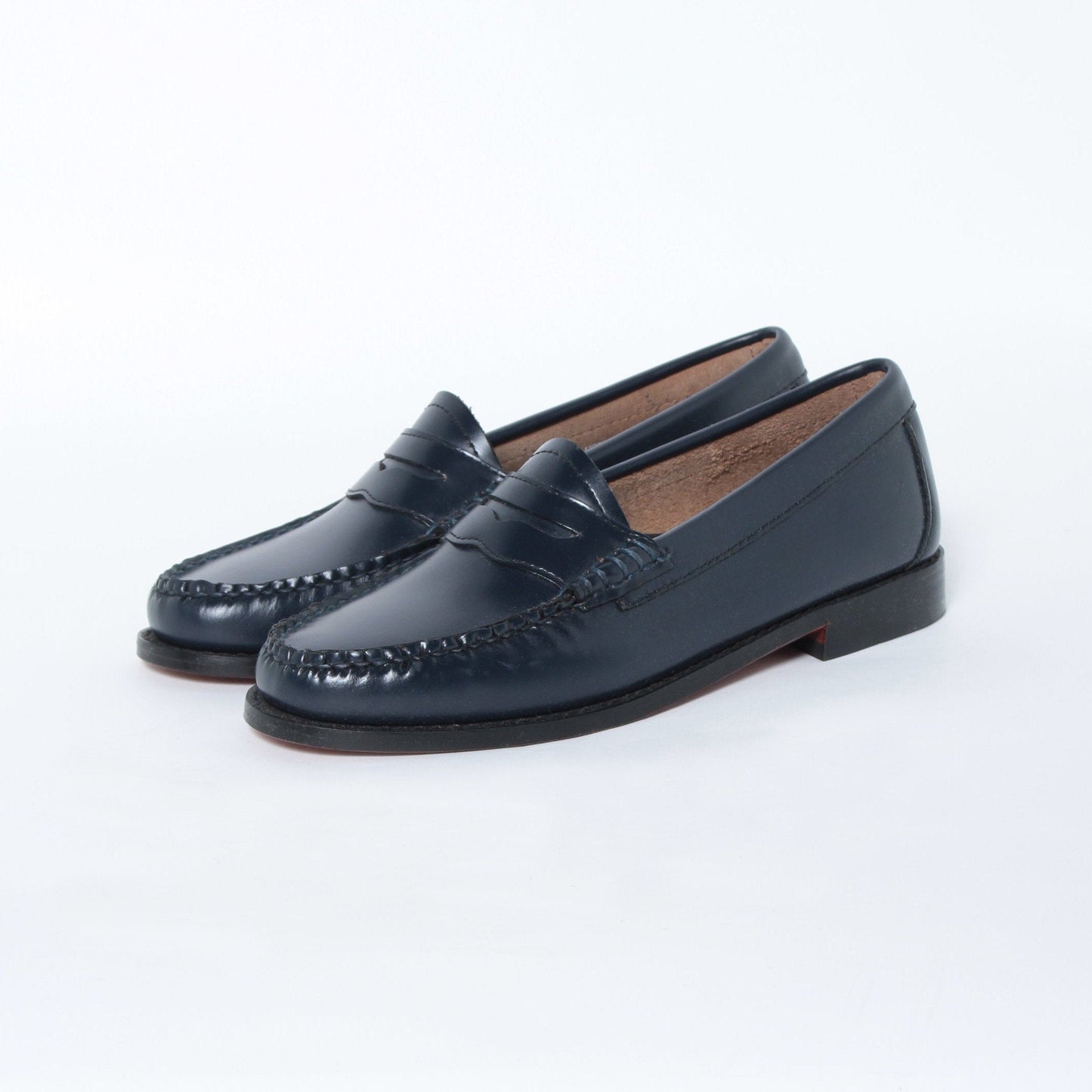 BA41010 / LTHR / NAVY / LEATHERSOLE / US6.0(23.5cm)