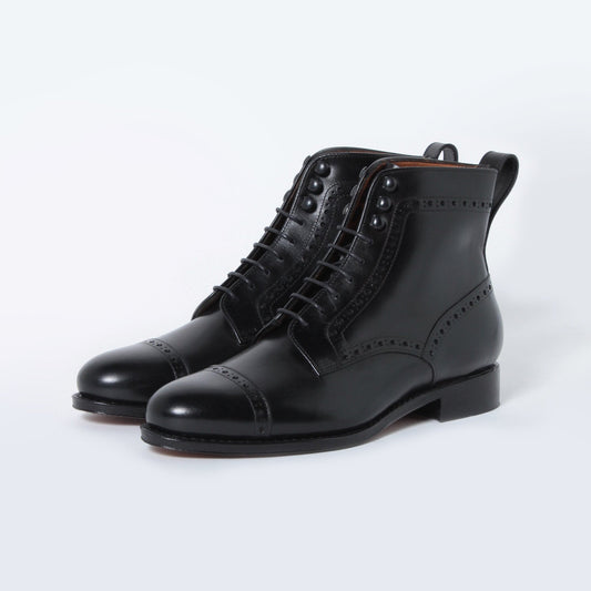 99008 / CALF / BLACK / LEATHERSOLE / UK3.0(22.0cm)