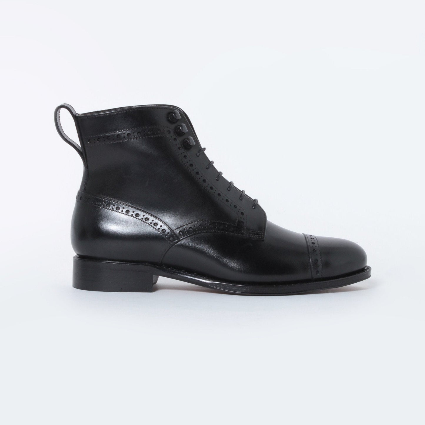 99008 / CALF / BLACK / LEATHERSOLE / UK3.0(22.0cm)