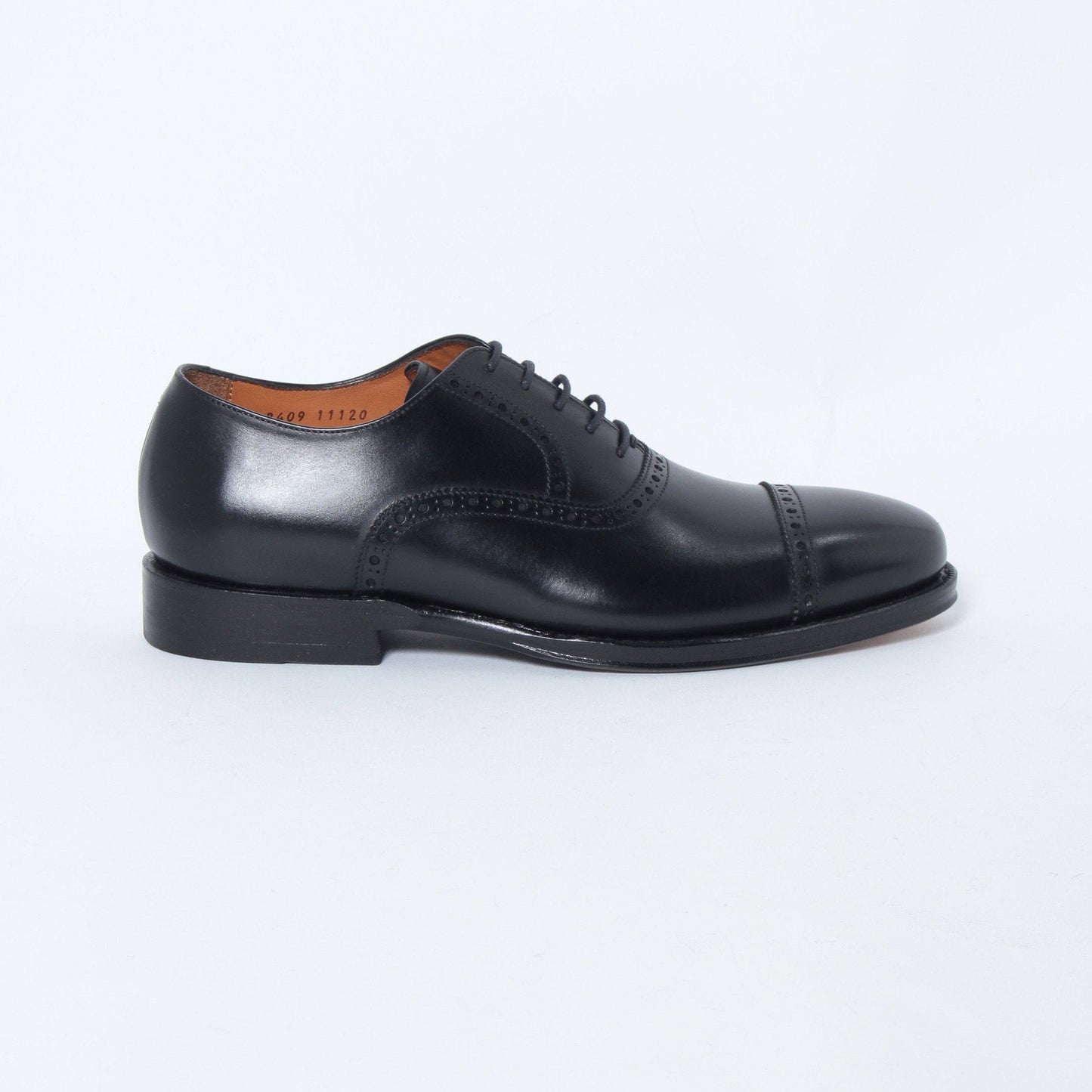 98409 / CALF / BLACK / LEATHERSOLE / UK6.5(25.0cm)