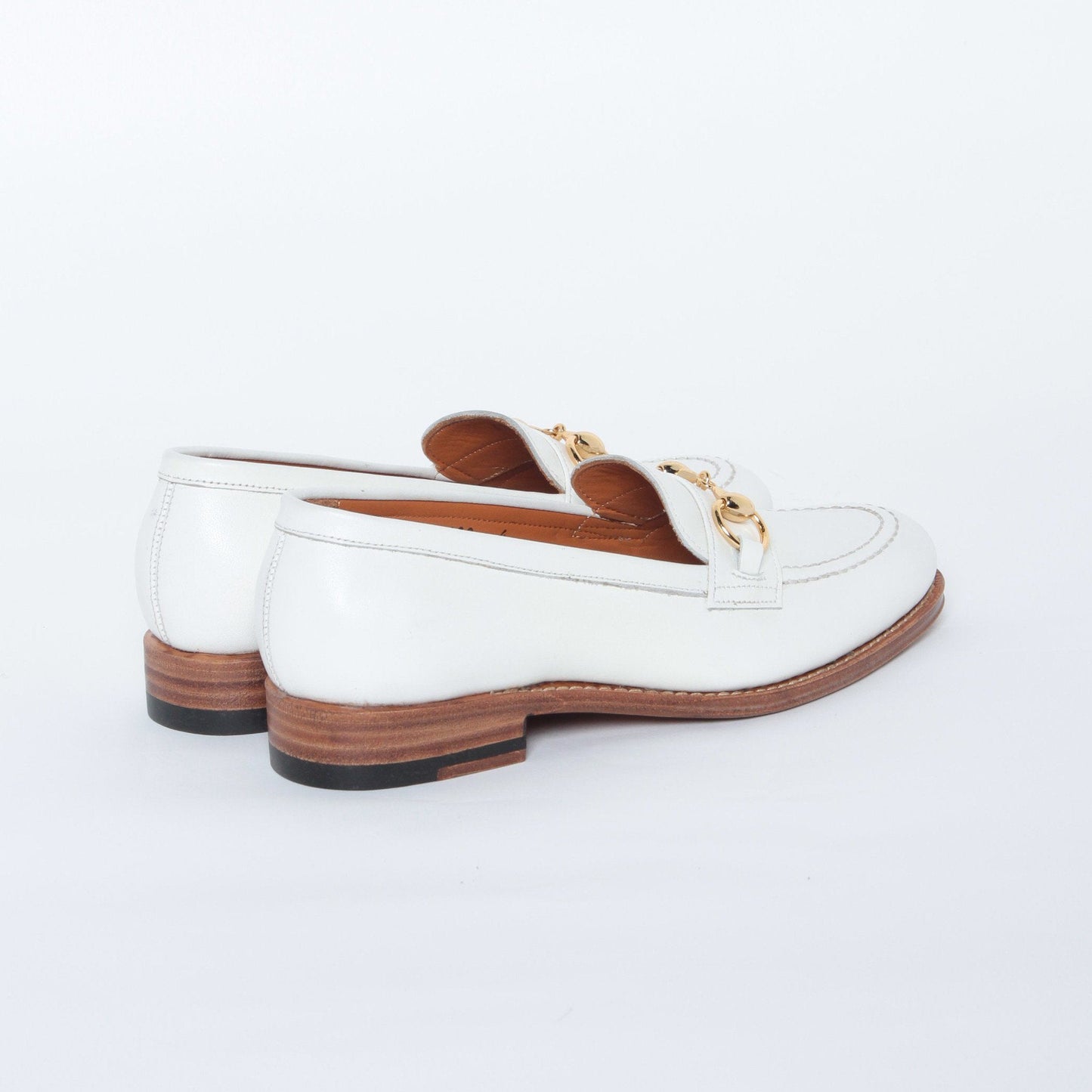 98689 / CALF / WHITE / LEATHERSOLE / UK4.0(23.0cm)