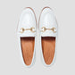 98689 / CALF / WHITE / LEATHERSOLE / UK4.0(23.0cm)