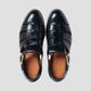 98819 / CALF / BLACK / HALF RUBBER SOLE / UK6.5(25.0cm)