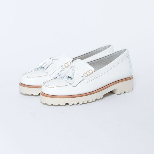 BA41820 / LTHR / WHITE / LEATHERSOLE / US8.0(25.5cm)