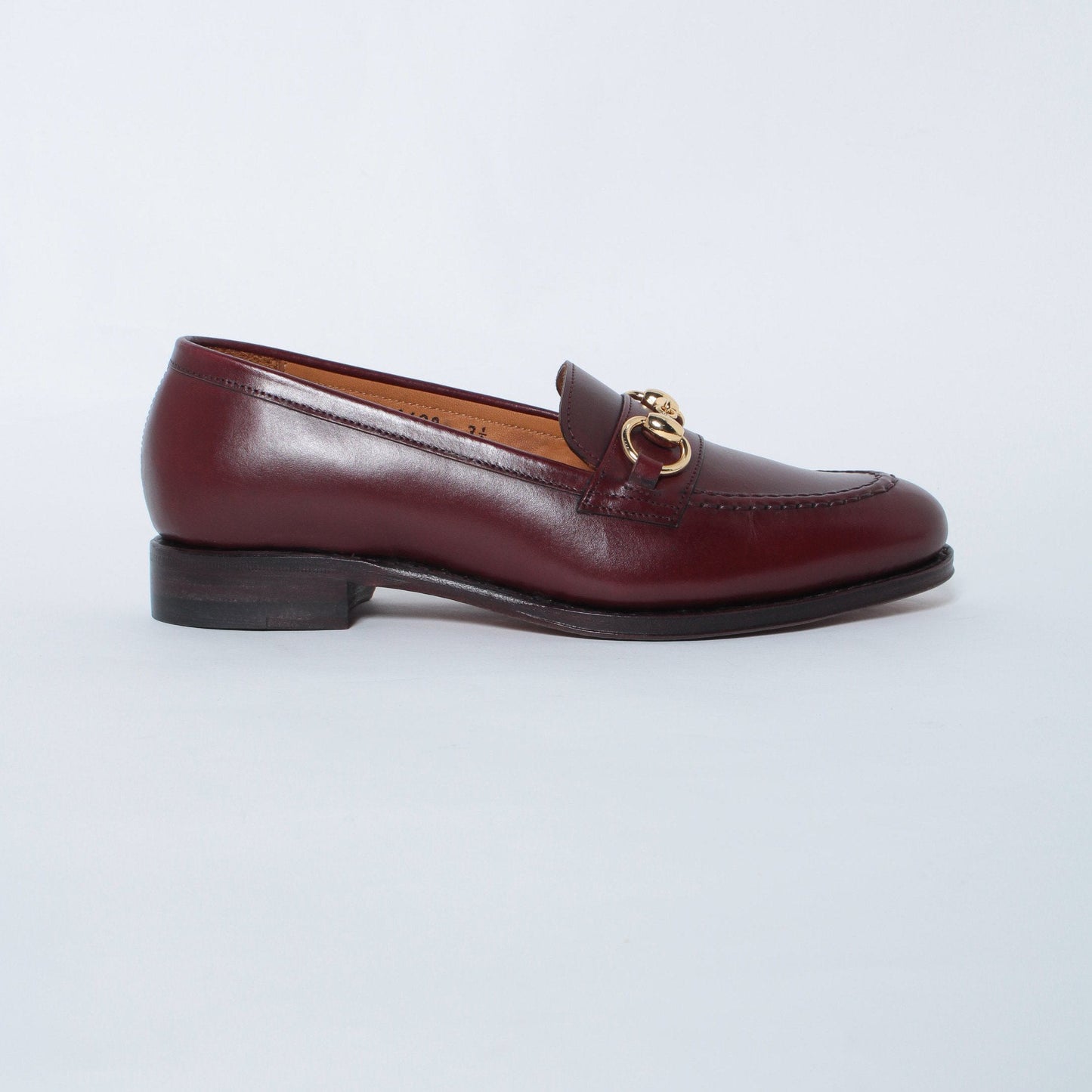 98689 / CALF / BORDO / LEATHERSOLE / UK3.5(22.5cm)