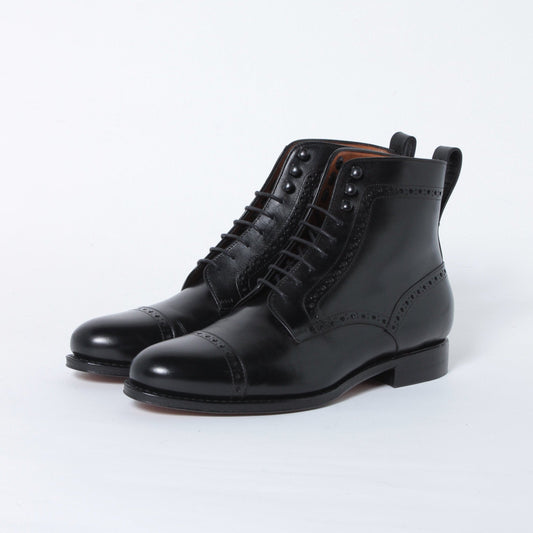 99008 / CALF / BLACK / LEATHERSOLE / UK5.0(24.0cm)