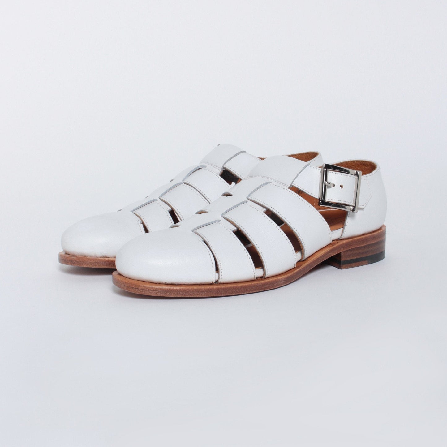 98850 / CALF / WHITE / LEATHERSOLE / UK3.0(22.0cm)