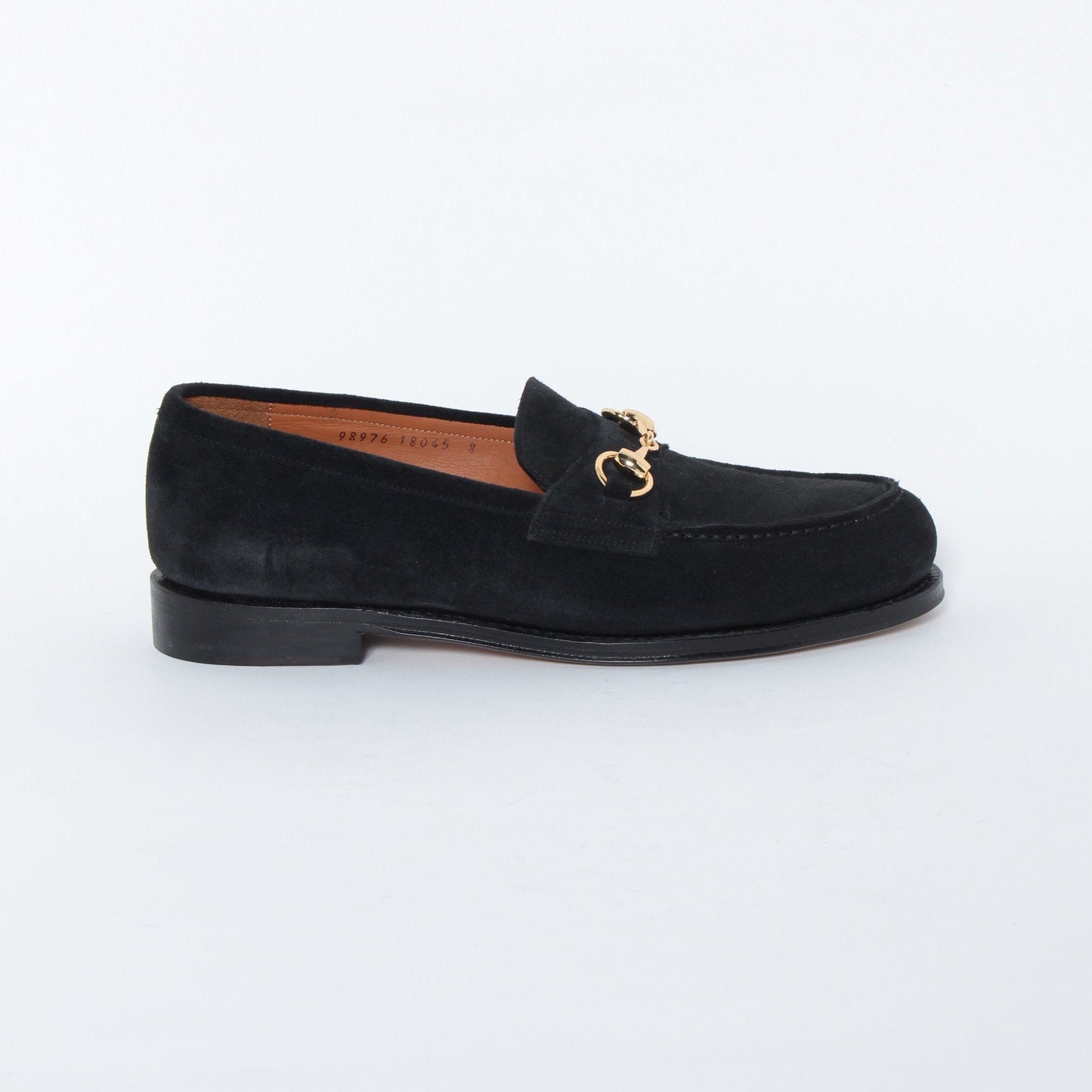 98976 / SUEDE / BLACK / LEATHERSOLE / UK8.0(27.0cm)