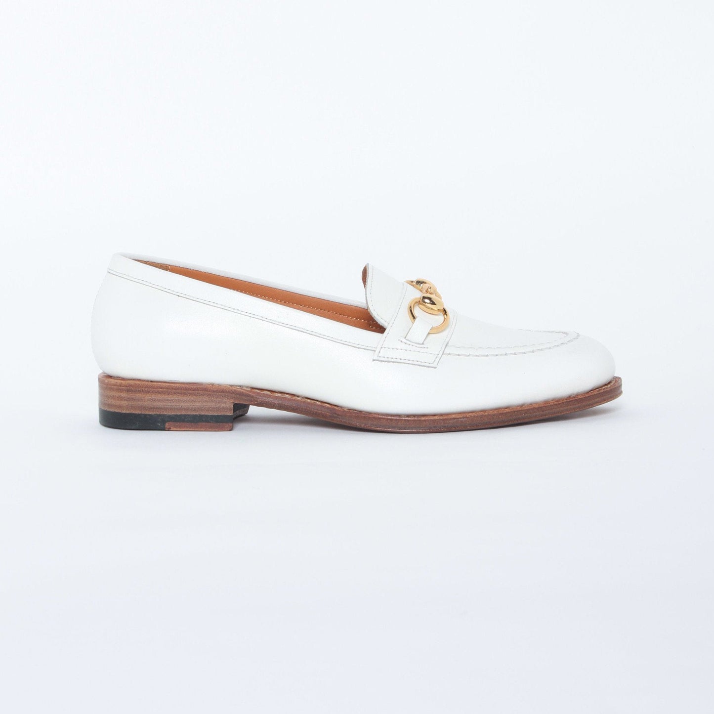 98689 / CALF / WHITE / LEATHERSOLE / UK5.0(24.0cm)