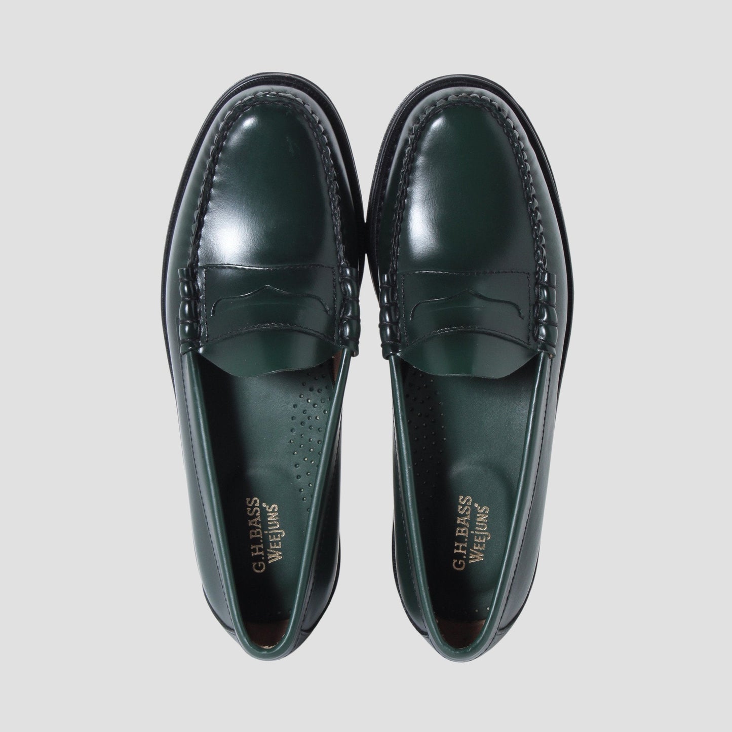 BA11010Ｈ / LTHR / D.GREEN / LEATHESOLE / US9.5(28.5cm)