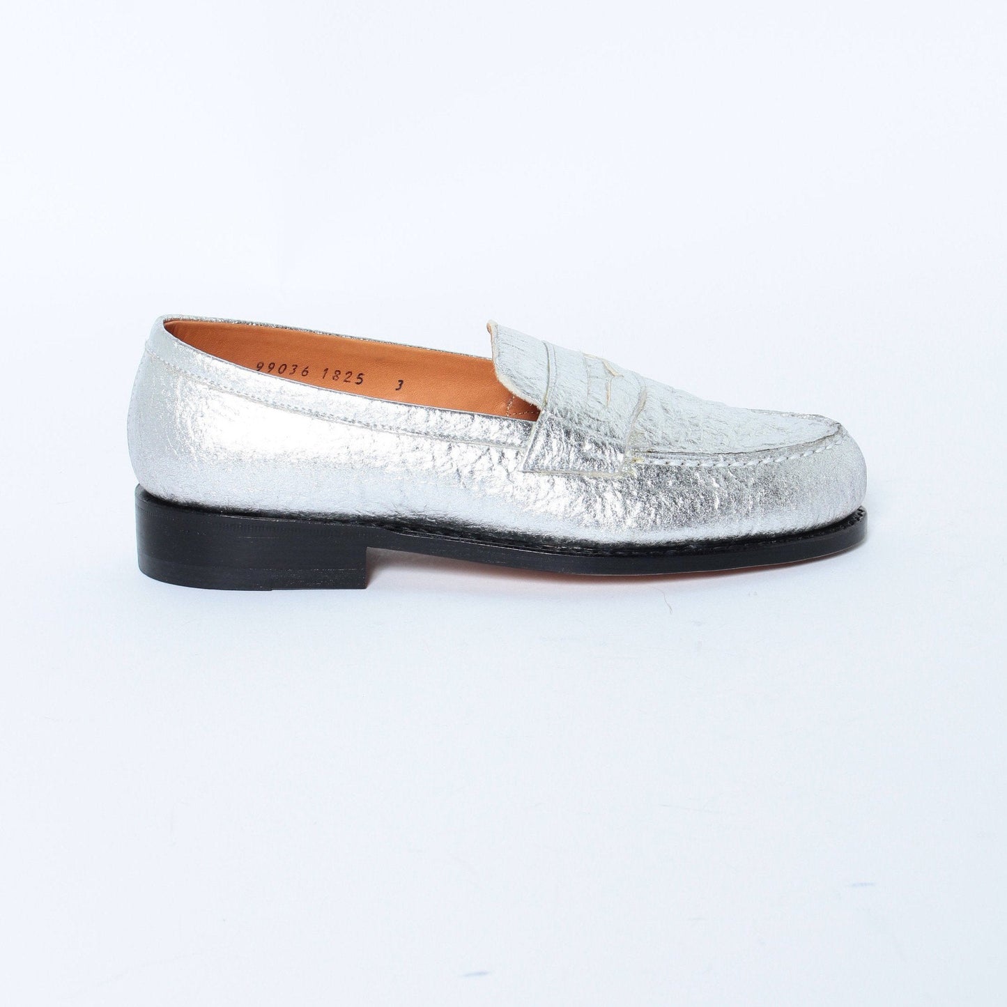 99036 / PINATEX / SILVER / LEATHER SOLE / UK3.0(22.0cm)