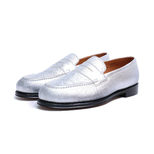 98998 / PINATEX / SILVER / LEATHER SOLE / UK6.5(25.5cm)